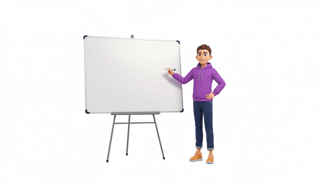 Happy customer working on laptop